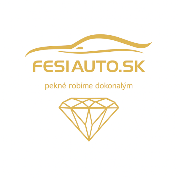 FESI AUTO zlaté - priehľadný